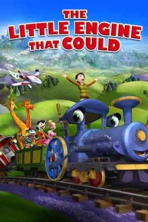  Le Petit train bleu affiche 